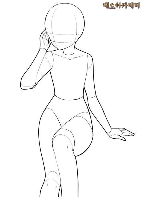 Pose Template Drawing